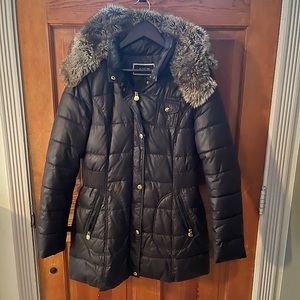 APT 9 Puffer Winter Coat Black, Size M
